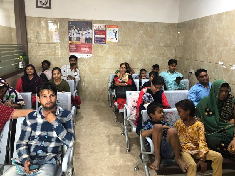 Vaccination at Dr Arun Child Hospital
